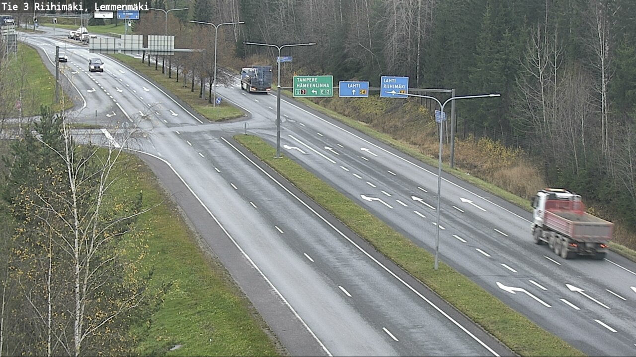 Kelikamerat Kuva Tie 3 Riihimäki, Lemmenmäki, Riihimäki, Kanta-Häme