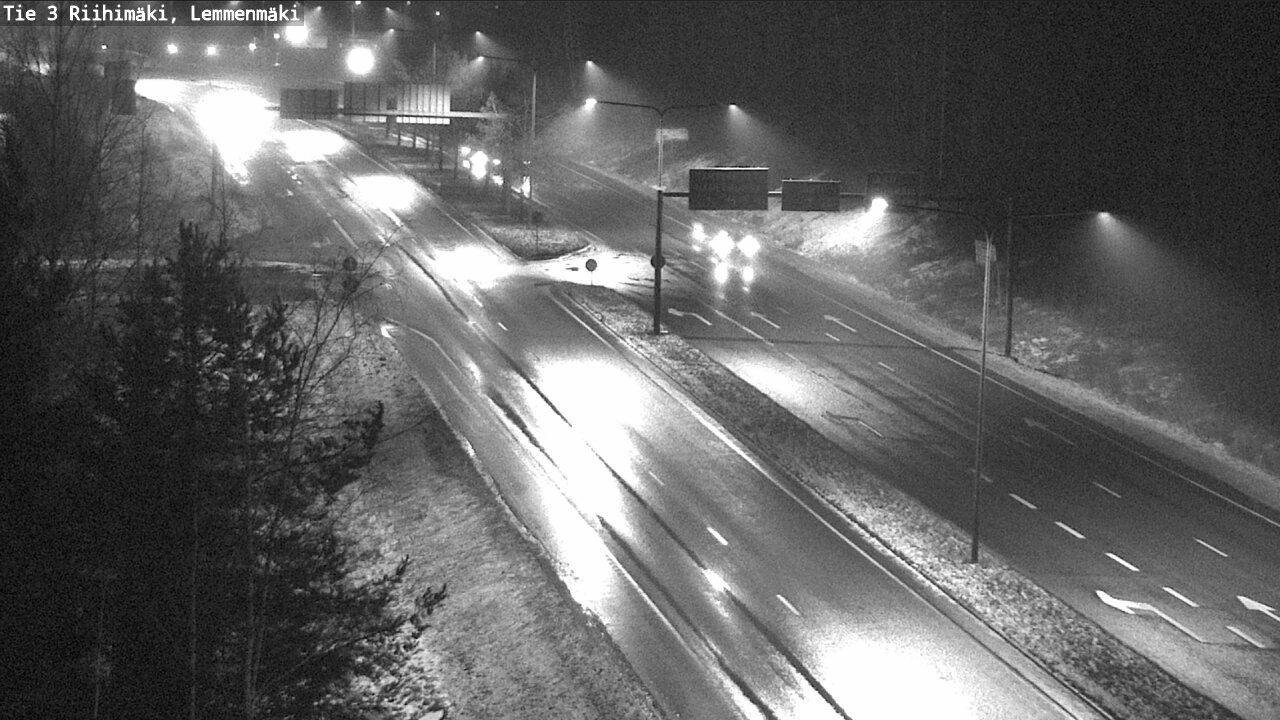 Weather Camera Image Väg 3 Riihimäki, Lemmenmäki, Riihimäki, Kanta-Häme