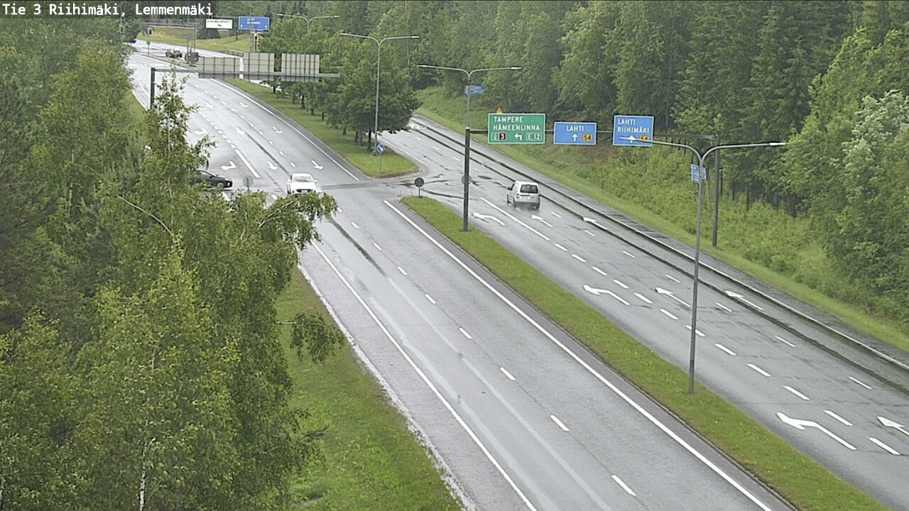 Weather Camera Image Väg 3 Riihimäki, Lemmenmäki, Riihimäki, Kanta-Häme