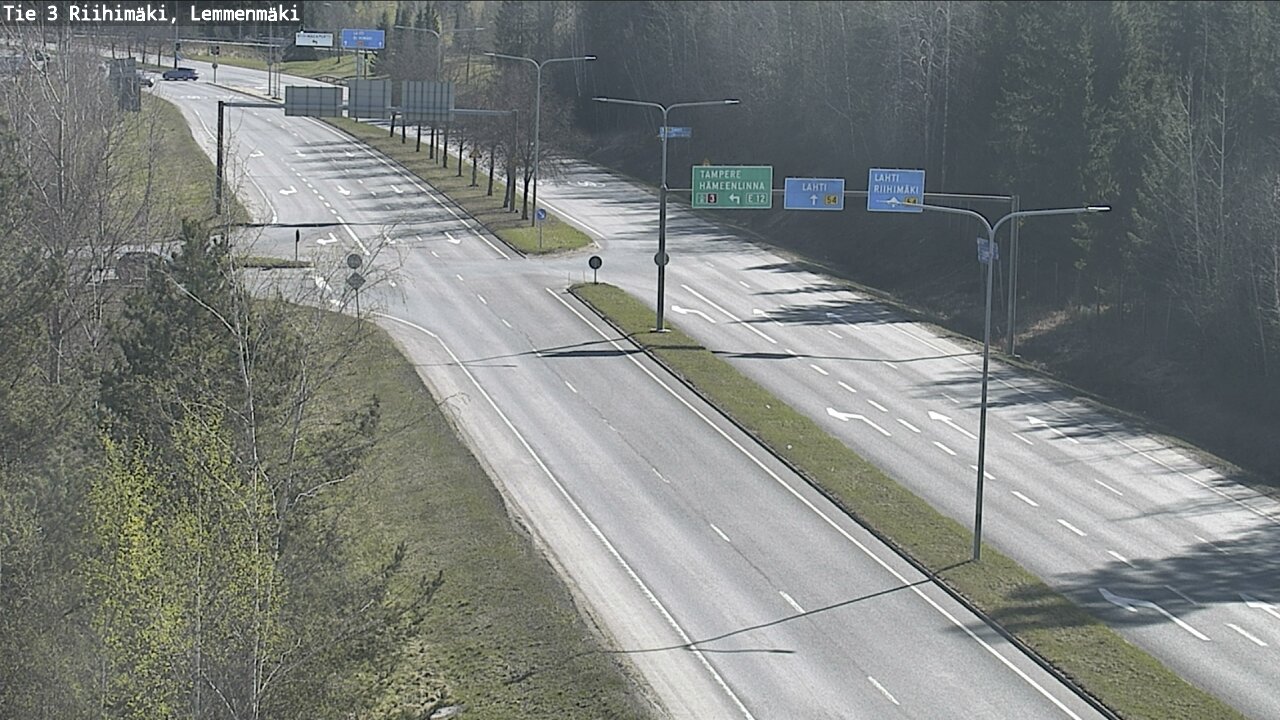 Kelikamerat Kuva Tie 3 Riihimäki, Lemmenmäki, Riihimäki, Kanta-Häme