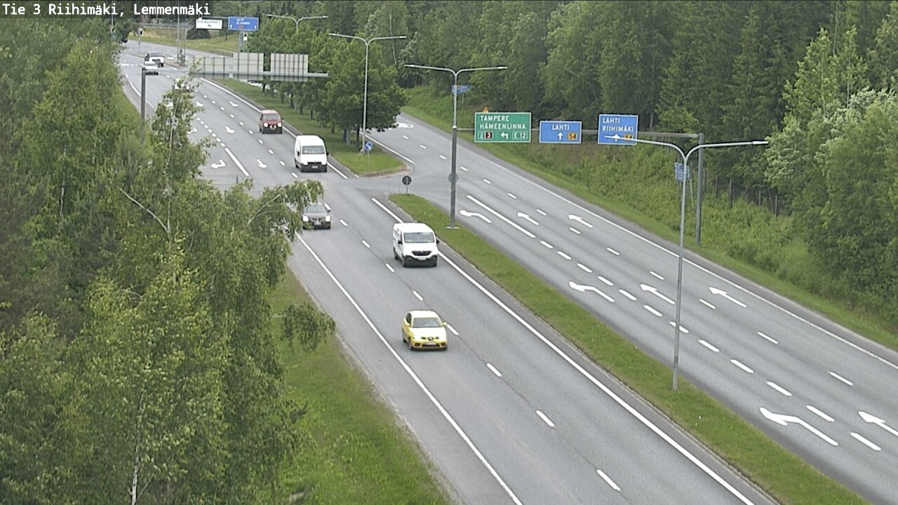 Kelikamerat Kuva Tie 3 Riihimäki, Lemmenmäki, Riihimäki, Kanta-Häme