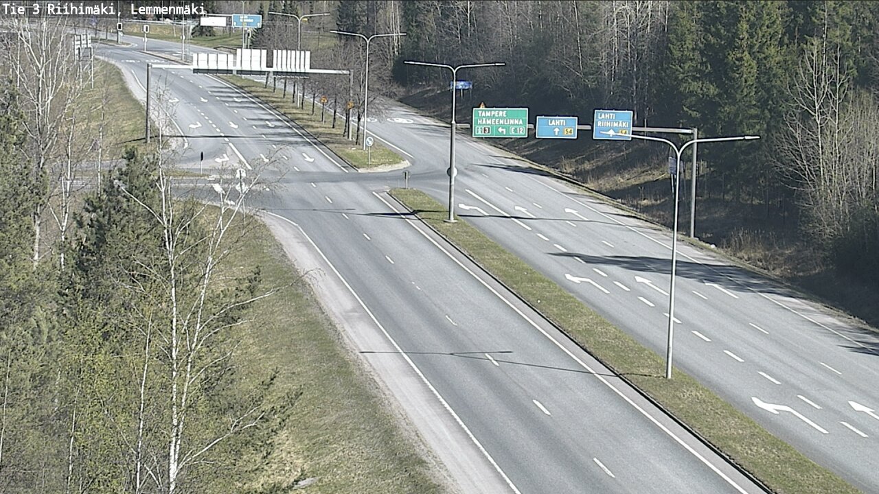 Kelikamerat Kuva Tie 3 Riihimäki, Lemmenmäki, Riihimäki, Kanta-Häme