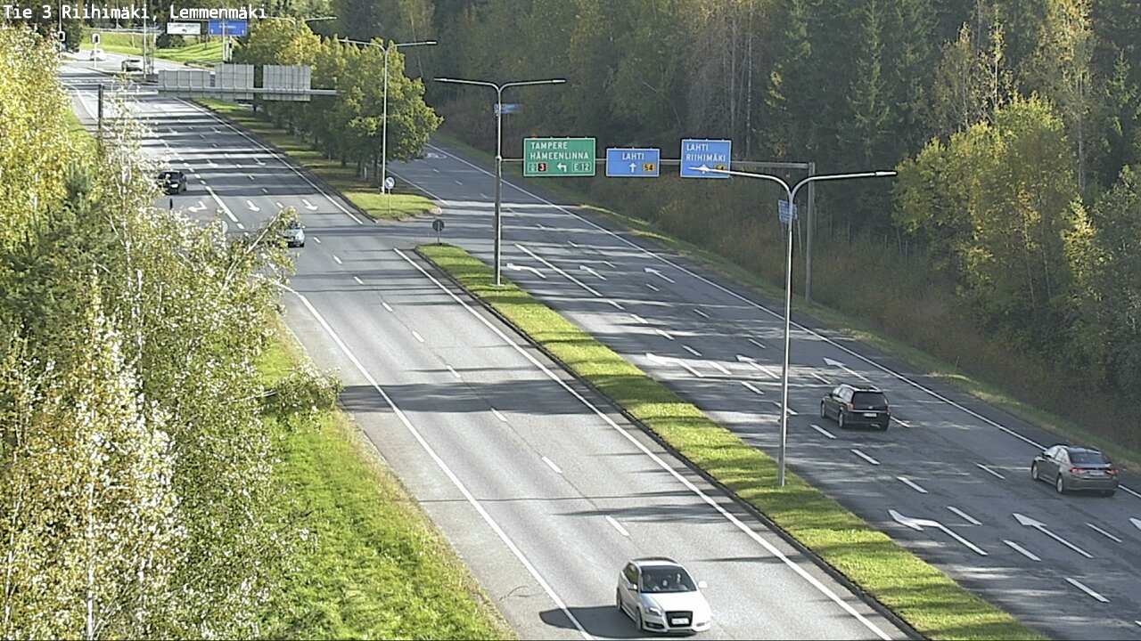 Kelikamerat Kuva Tie 3 Riihimäki, Lemmenmäki, Riihimäki, Kanta-Häme