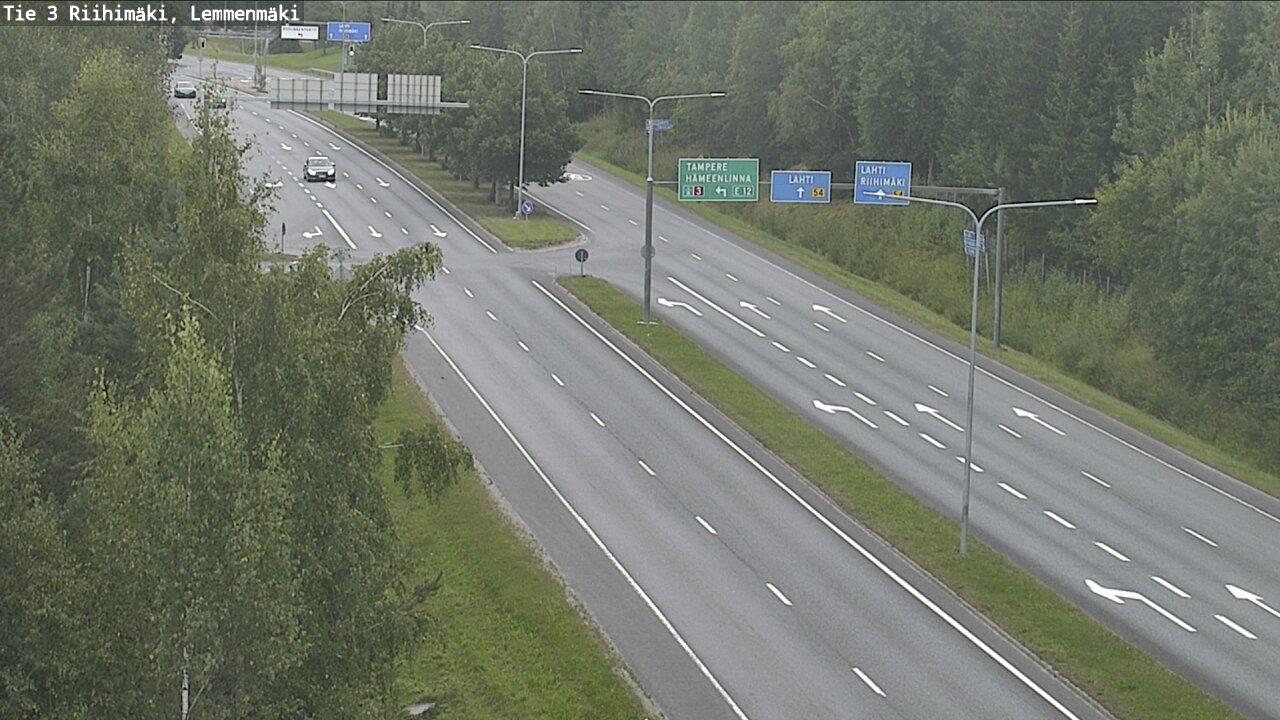 Weather Camera Image Road 3 Riihimäki, Lemmenmäki, Riihimäki, Kanta-Häme