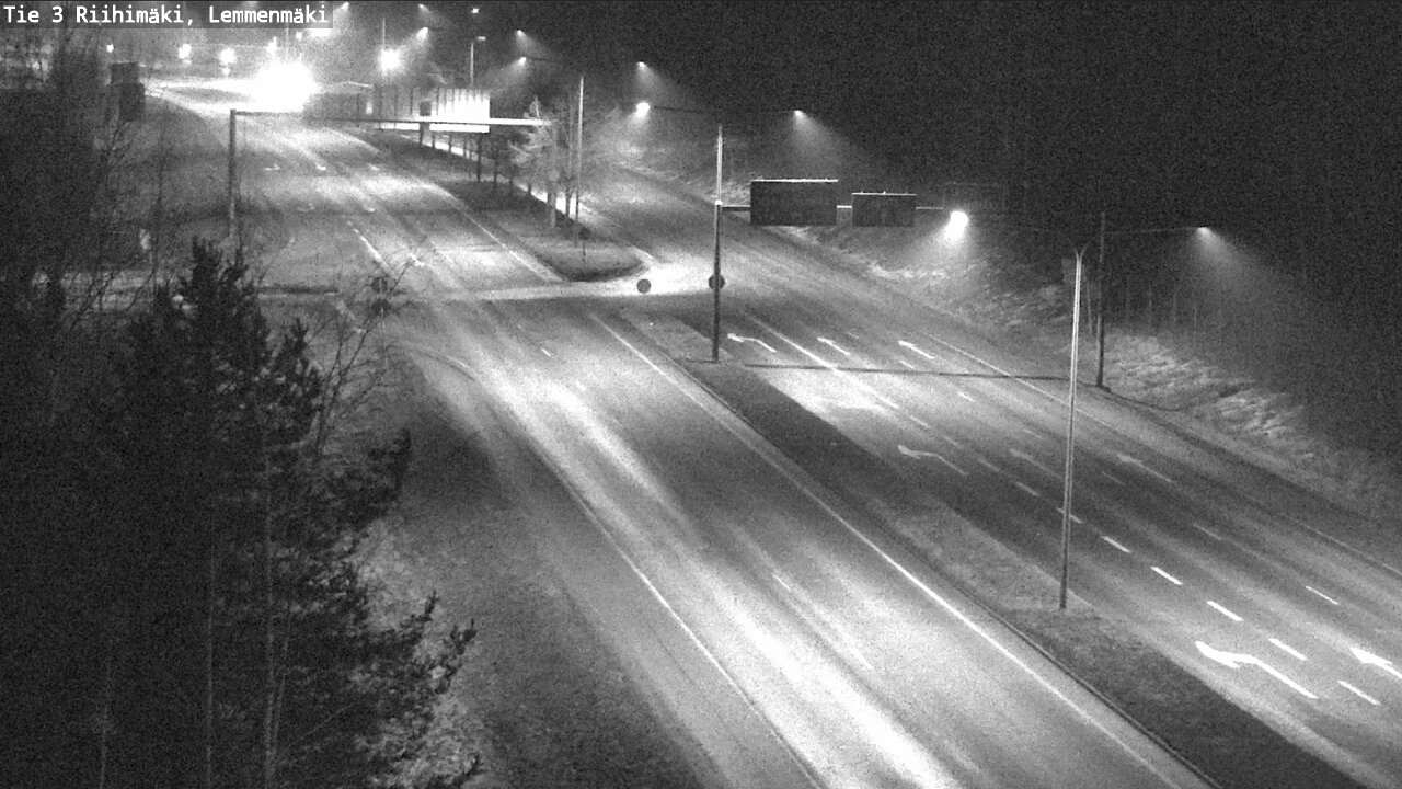 Weather Camera Image Väg 3 Riihimäki, Lemmenmäki, Riihimäki, Kanta-Häme