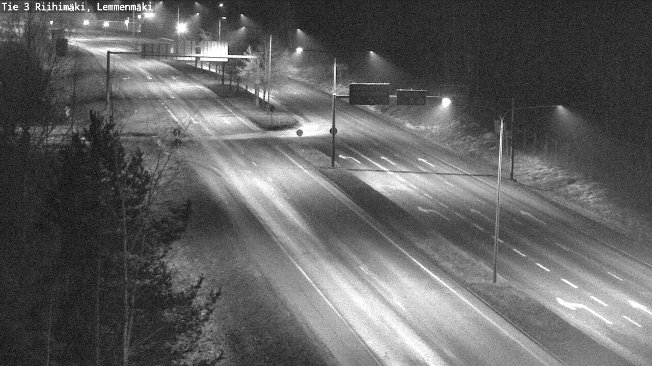Weather Camera Image Väg 3 Riihimäki, Lemmenmäki, Riihimäki, Kanta-Häme