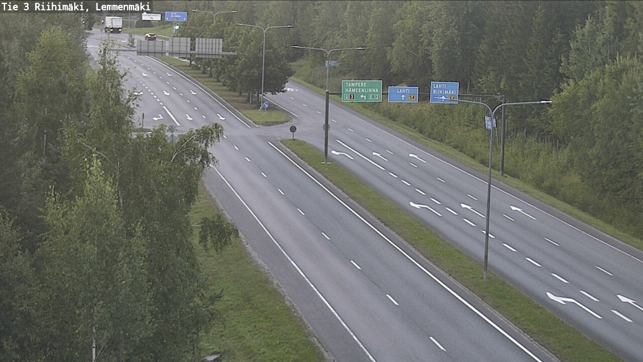 Weather Camera Image Road 3 Riihimäki, Lemmenmäki, Riihimäki, Kanta-Häme
