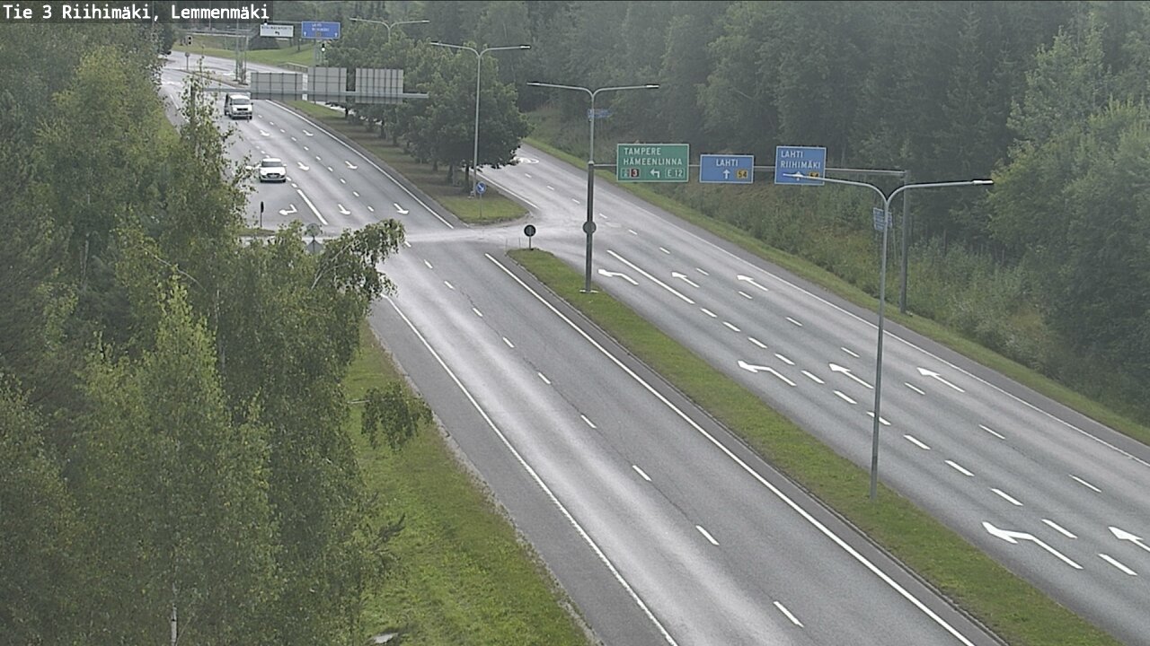 Weather Camera Image Road 3 Riihimäki, Lemmenmäki, Riihimäki, Kanta-Häme