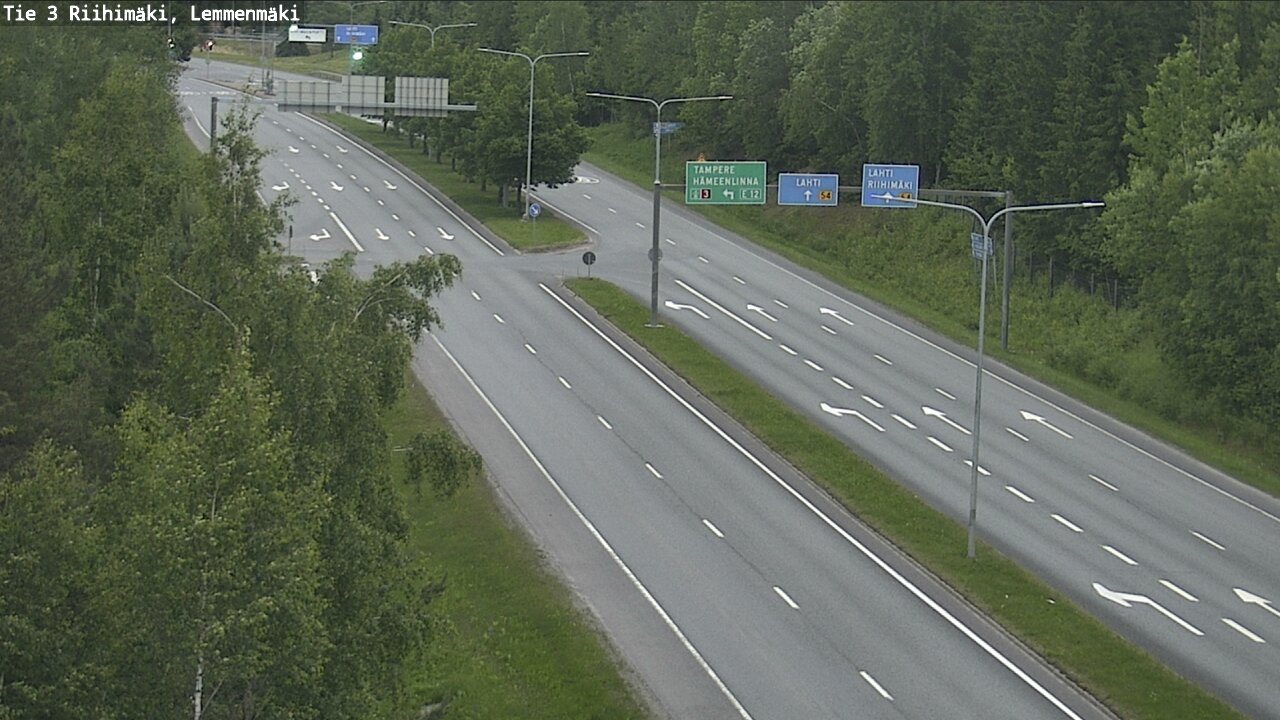 Kelikamerat Kuva Tie 3 Riihimäki, Lemmenmäki, Riihimäki, Kanta-Häme