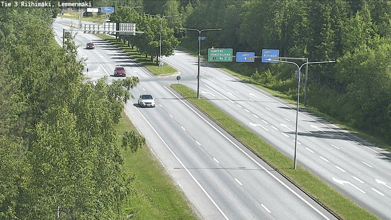 Kelikamerat Kuva Tie 3 Riihimäki, Lemmenmäki, Riihimäki, Kanta-Häme