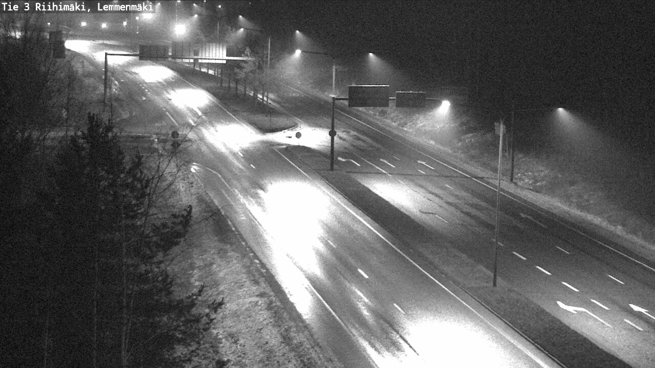 Weather Camera Image Väg 3 Riihimäki, Lemmenmäki, Riihimäki, Kanta-Häme