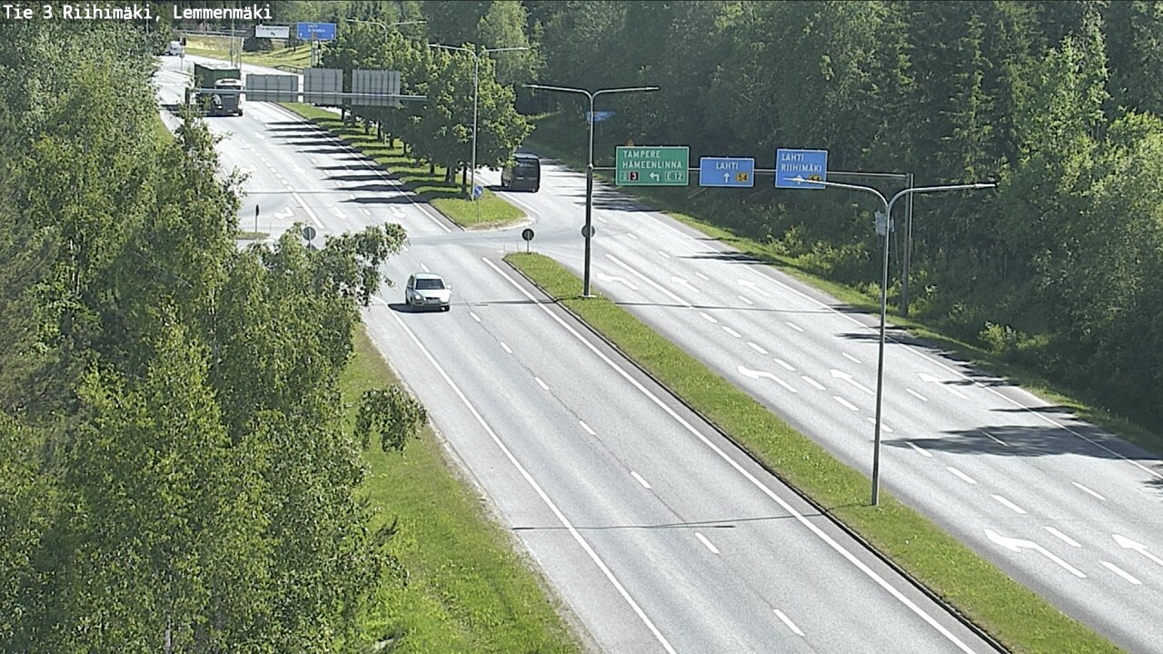 Kelikamerat Kuva Tie 3 Riihimäki, Lemmenmäki, Riihimäki, Kanta-Häme