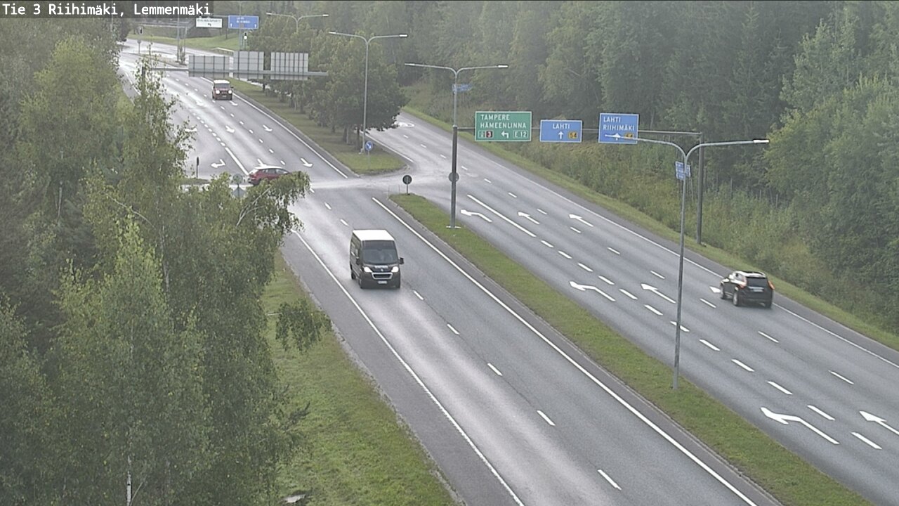 Weather Camera Image Road 3 Riihimäki, Lemmenmäki, Riihimäki, Kanta-Häme