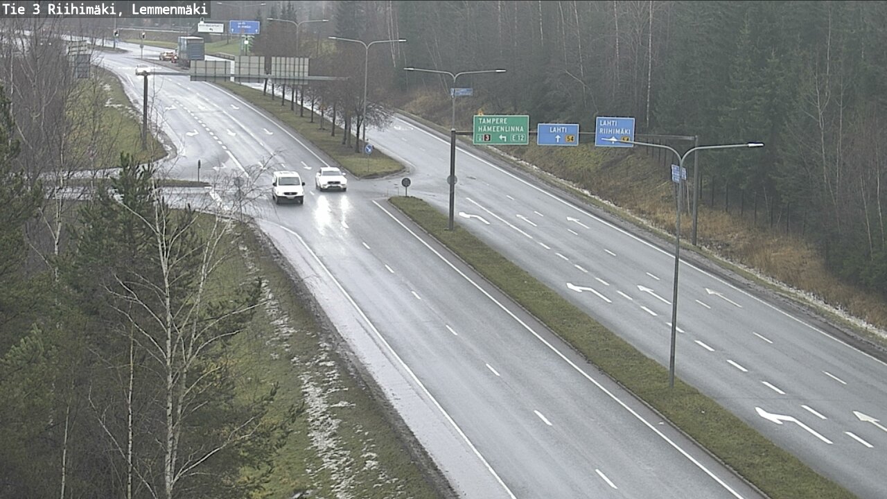 Weather Camera Image Väg 3 Riihimäki, Lemmenmäki, Riihimäki, Kanta-Häme