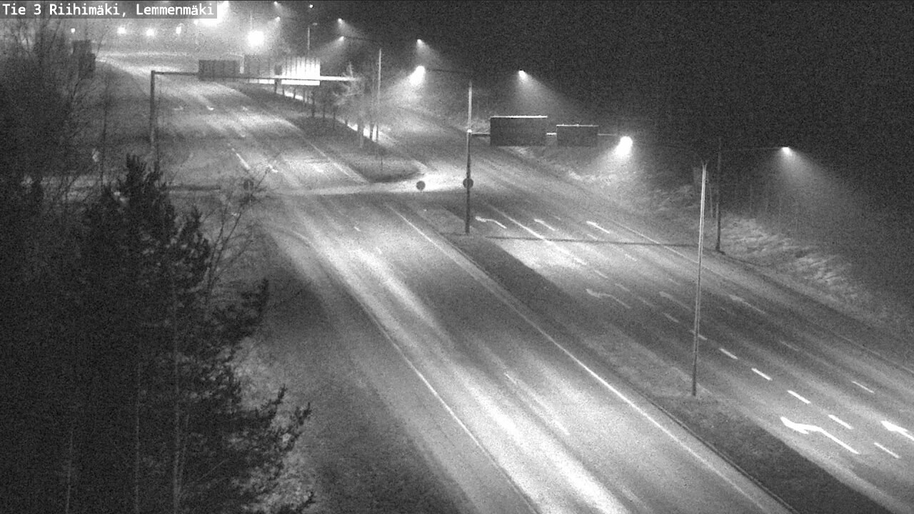 Weather Camera Image Väg 3 Riihimäki, Lemmenmäki, Riihimäki, Kanta-Häme
