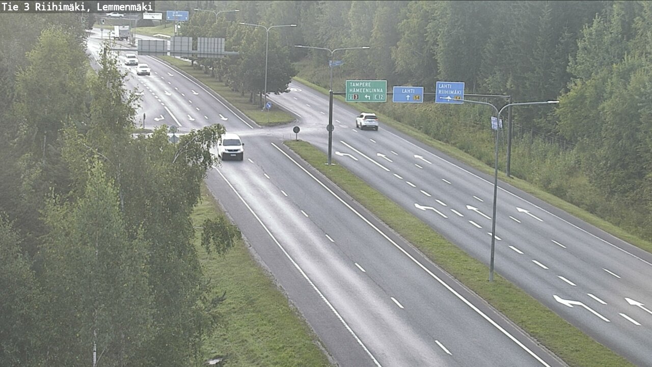 Weather Camera Image Road 3 Riihimäki, Lemmenmäki, Riihimäki, Kanta-Häme