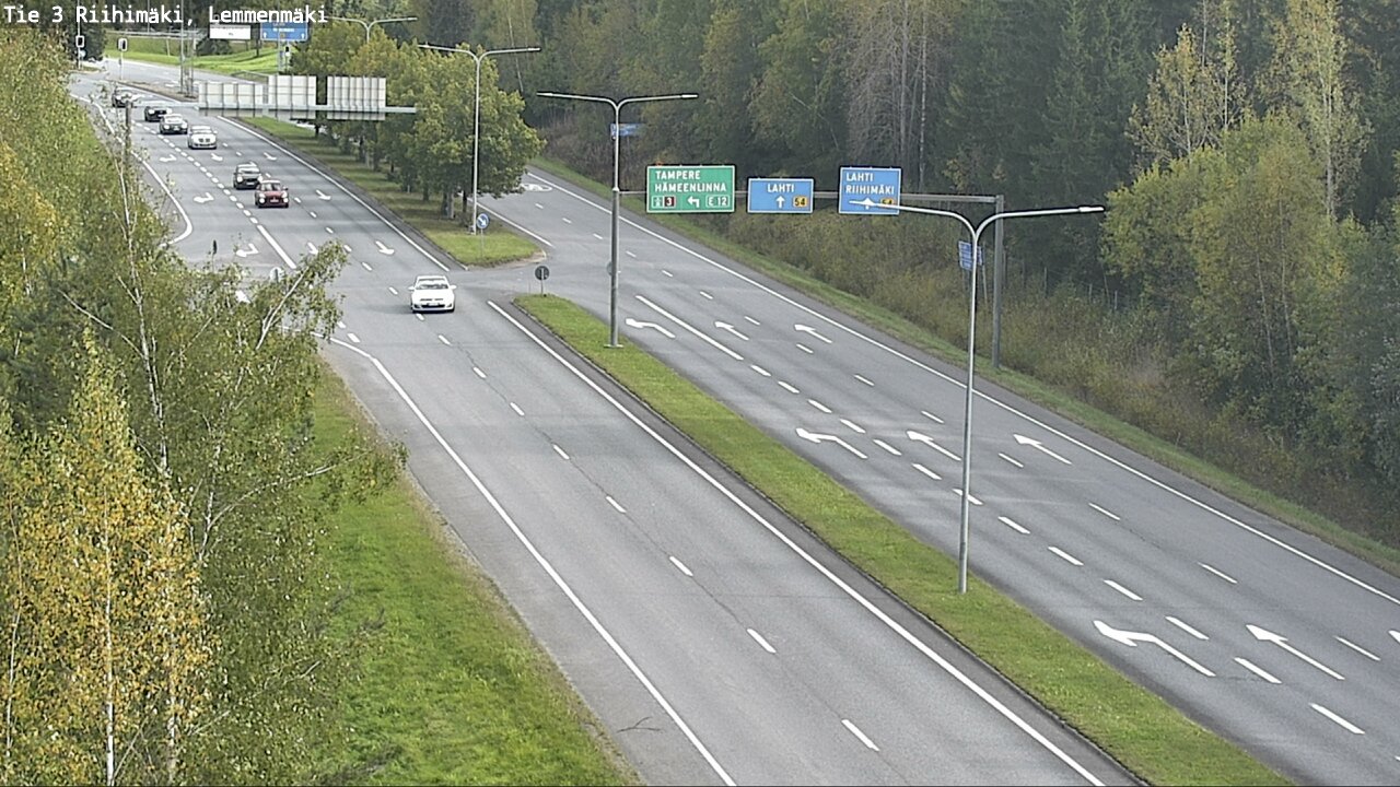 Kelikamerat Kuva Tie 3 Riihimäki, Lemmenmäki, Riihimäki, Kanta-Häme