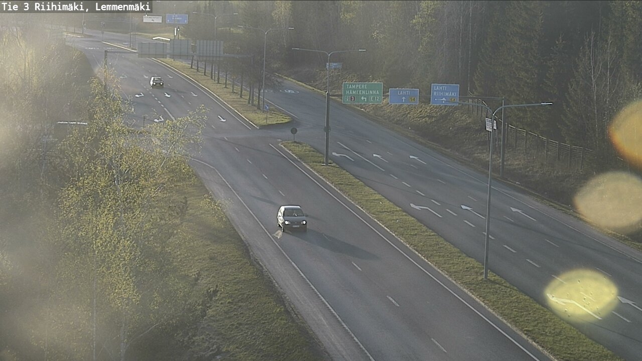 Kelikamerat Kuva Tie 3 Riihimäki, Lemmenmäki, Riihimäki, Kanta-Häme