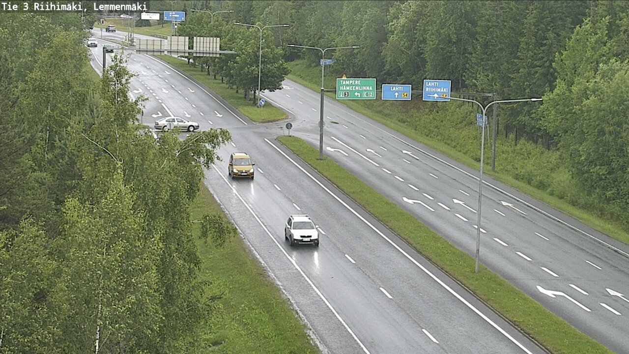 Weather Camera Image Road 3 Riihimäki, Lemmenmäki, Riihimäki, Kanta-Häme