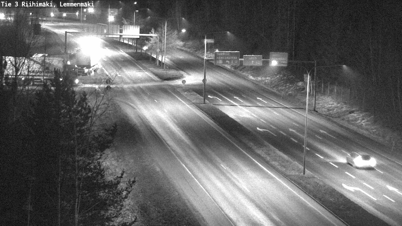 Weather Camera Image Väg 3 Riihimäki, Lemmenmäki, Riihimäki, Kanta-Häme