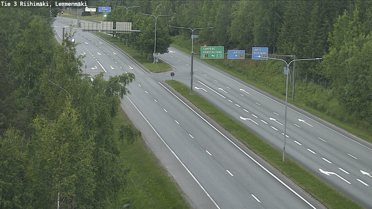Kelikamerat Kuva Tie 3 Riihimäki, Lemmenmäki, Riihimäki, Kanta-Häme