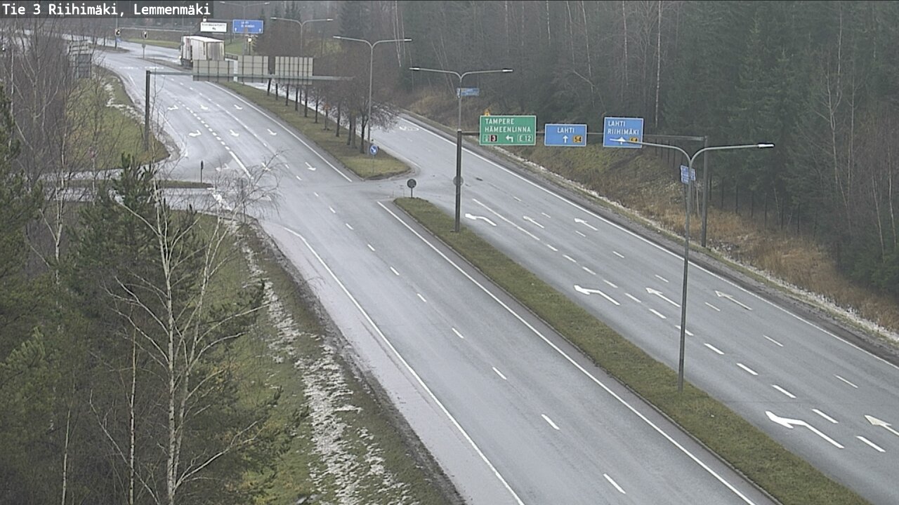 Weather Camera Image Väg 3 Riihimäki, Lemmenmäki, Riihimäki, Kanta-Häme