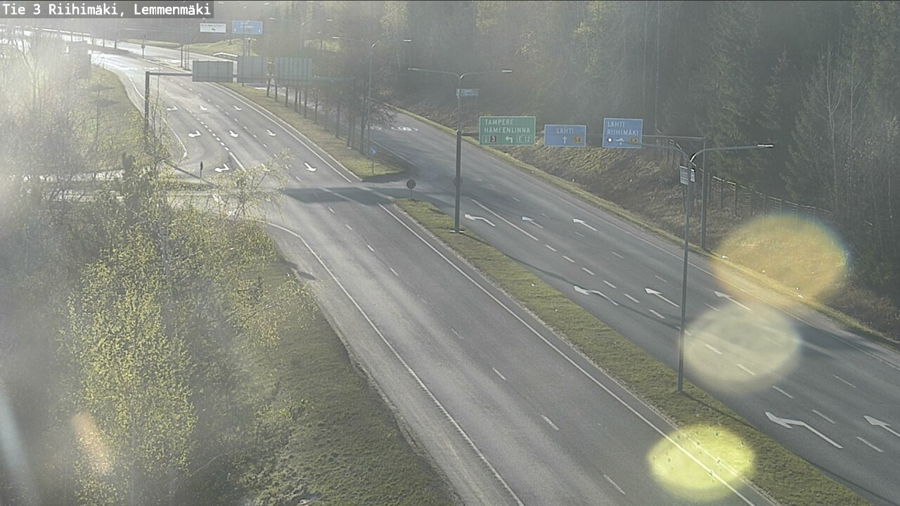 Kelikamerat Kuva Tie 3 Riihimäki, Lemmenmäki, Riihimäki, Kanta-Häme