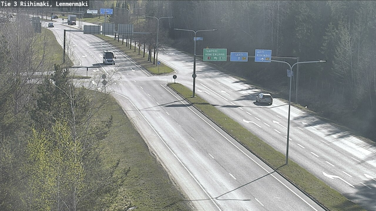 Kelikamerat Kuva Tie 3 Riihimäki, Lemmenmäki, Riihimäki, Kanta-Häme