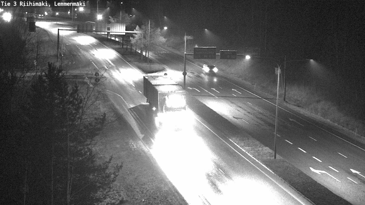 Weather Camera Image Väg 3 Riihimäki, Lemmenmäki, Riihimäki, Kanta-Häme
