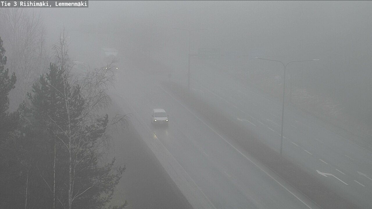 Weather Camera Image Väg 3 Riihimäki, Lemmenmäki, Riihimäki, Kanta-Häme
