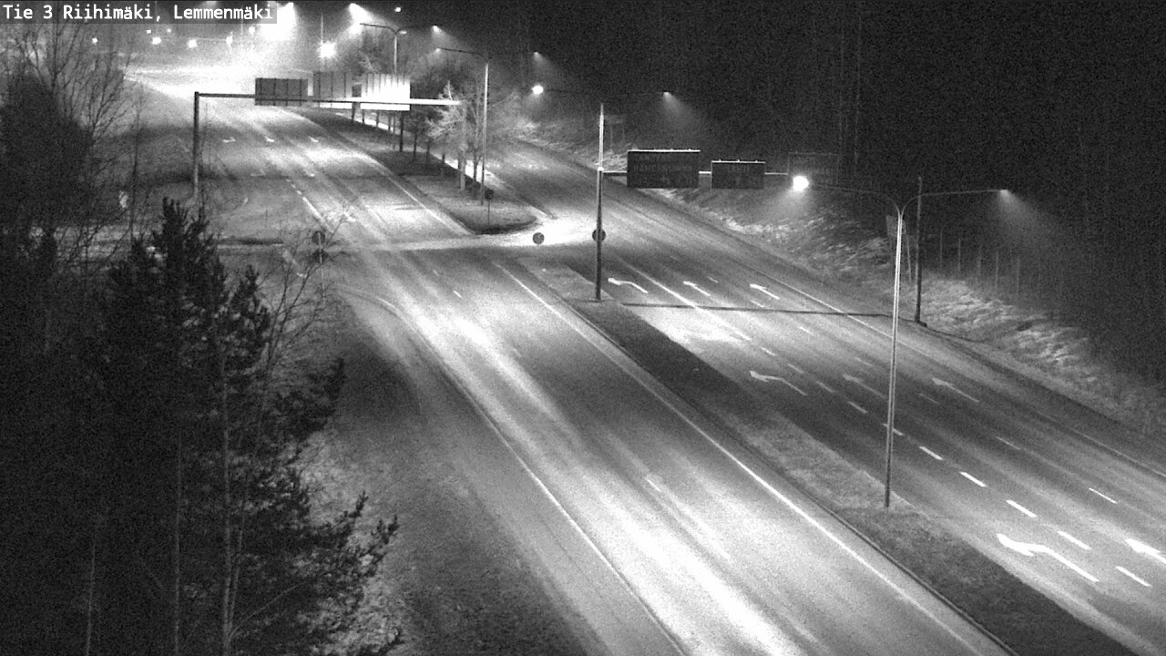Weather Camera Image Väg 3 Riihimäki, Lemmenmäki, Riihimäki, Kanta-Häme
