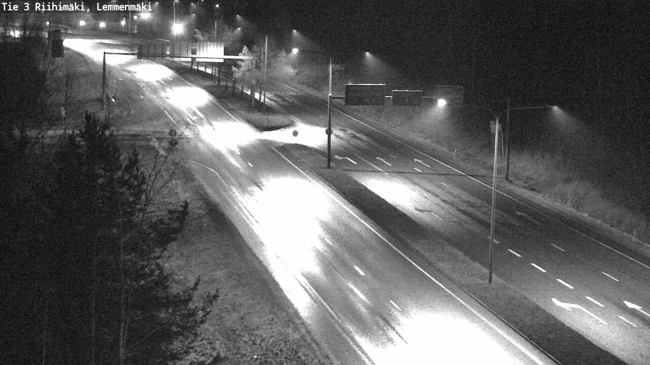Weather Camera Image Väg 3 Riihimäki, Lemmenmäki, Riihimäki, Kanta-Häme
