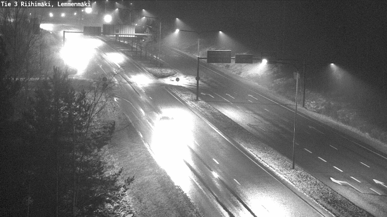 Weather Camera Image Väg 3 Riihimäki, Lemmenmäki, Riihimäki, Kanta-Häme