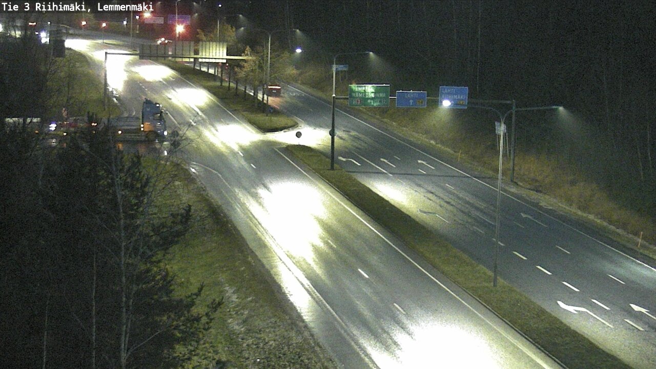 Weather Camera Image Väg 3 Riihimäki, Lemmenmäki, Riihimäki, Kanta-Häme