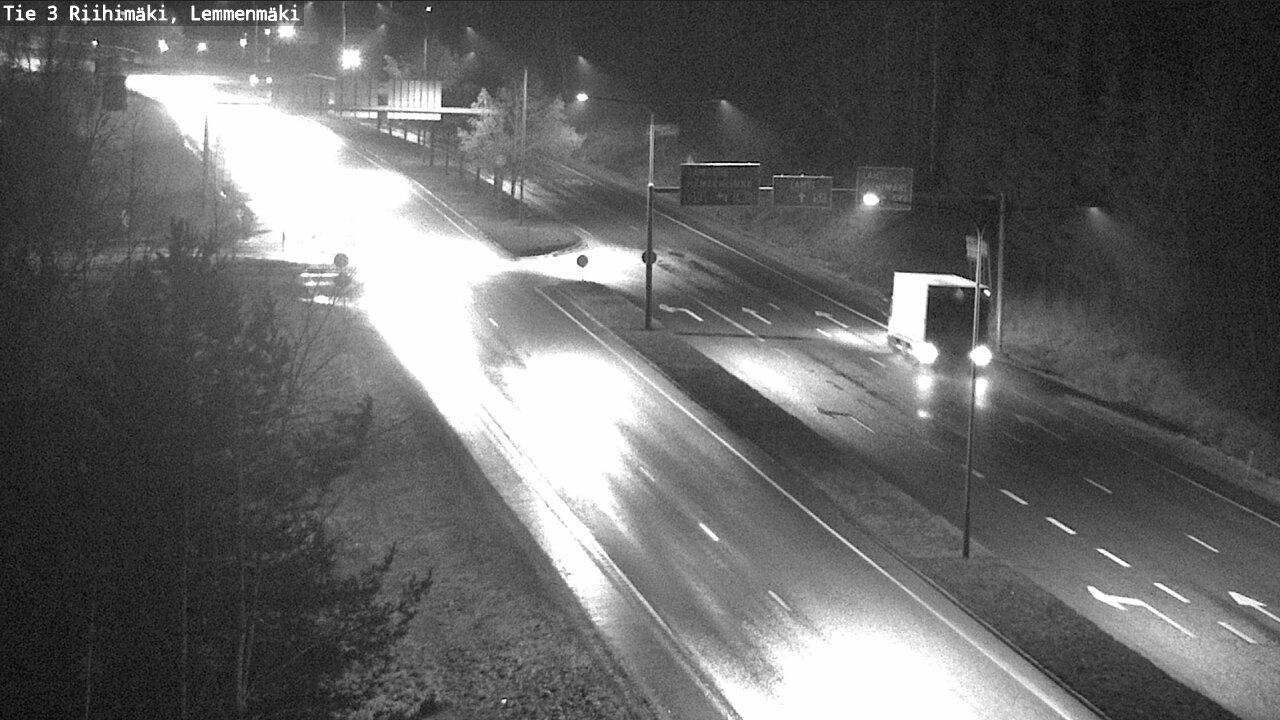 Weather Camera Image Väg 3 Riihimäki, Lemmenmäki, Riihimäki, Kanta-Häme