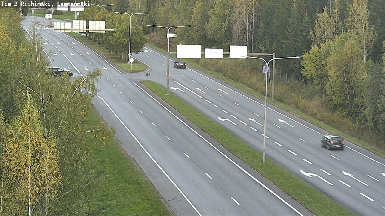 Weather Camera Image Väg 3 Riihimäki, Lemmenmäki, Riihimäki, Kanta-Häme
