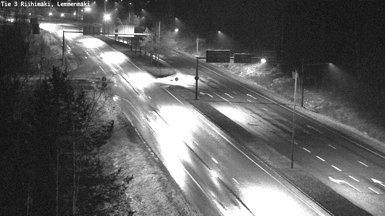 Weather Camera Image Väg 3 Riihimäki, Lemmenmäki, Riihimäki, Kanta-Häme