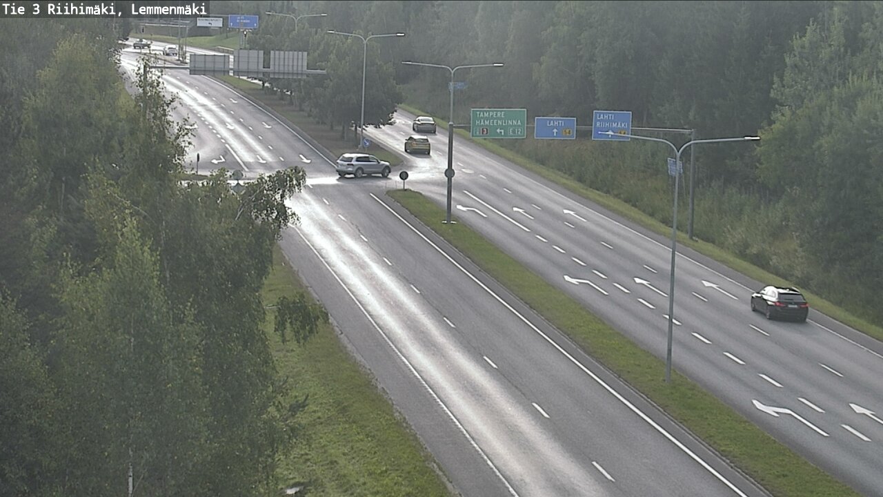 Weather Camera Image Väg 3 Riihimäki, Lemmenmäki, Riihimäki, Kanta-Häme