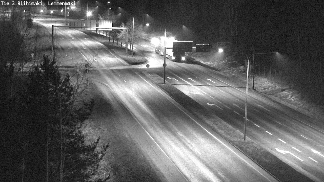 Weather Camera Image Väg 3 Riihimäki, Lemmenmäki, Riihimäki, Kanta-Häme