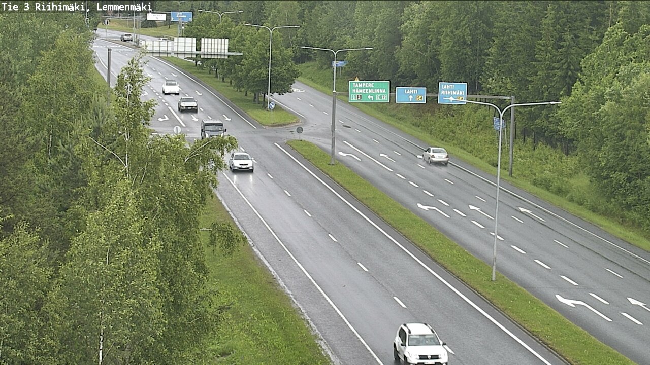Weather Camera Image Väg 3 Riihimäki, Lemmenmäki, Riihimäki, Kanta-Häme