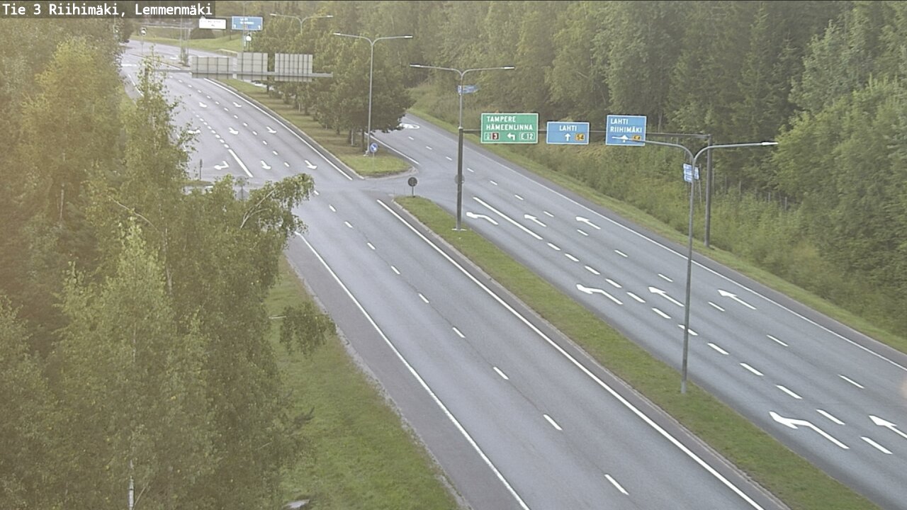 Weather Camera Image Road 3 Riihimäki, Lemmenmäki, Riihimäki, Kanta-Häme