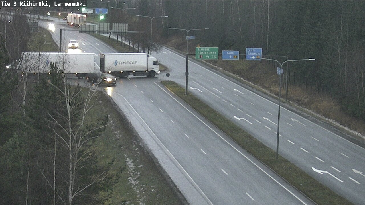 Weather Camera Image Väg 3 Riihimäki, Lemmenmäki, Riihimäki, Kanta-Häme