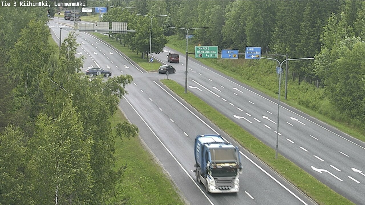 Kelikamerat Kuva Tie 3 Riihimäki, Lemmenmäki, Riihimäki, Kanta-Häme