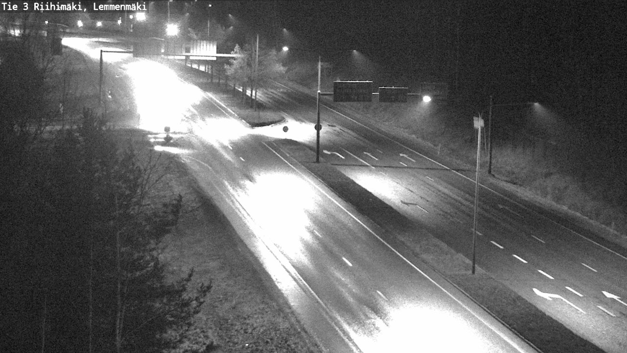 Weather Camera Image Väg 3 Riihimäki, Lemmenmäki, Riihimäki, Kanta-Häme