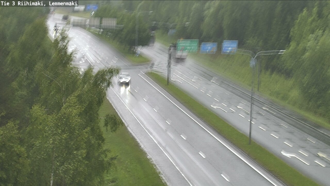 Weather Camera Image Väg 3 Riihimäki, Lemmenmäki, Riihimäki, Kanta-Häme