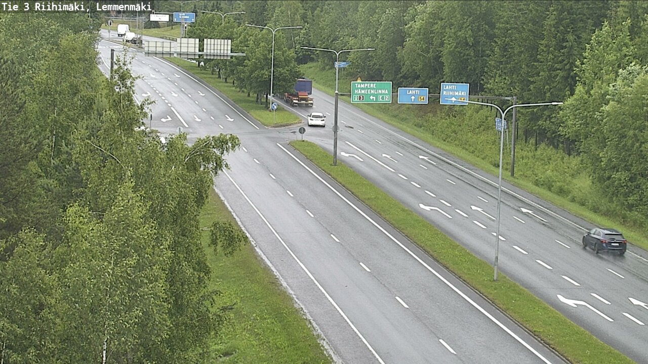 Weather Camera Image Väg 3 Riihimäki, Lemmenmäki, Riihimäki, Kanta-Häme