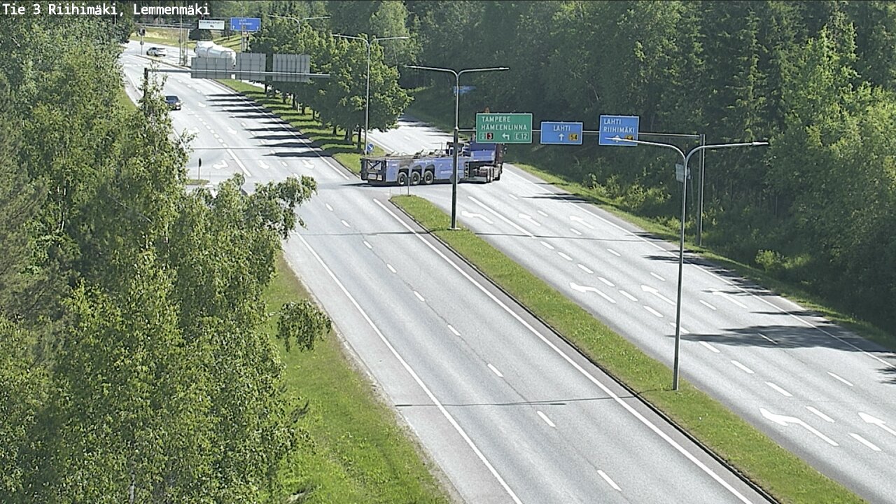 Kelikamerat Kuva Tie 3 Riihimäki, Lemmenmäki, Riihimäki, Kanta-Häme