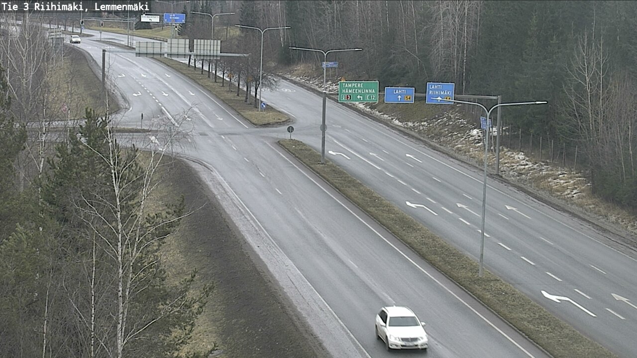Weather Camera Image Väg 3 Riihimäki, Lemmenmäki, Riihimäki, Kanta-Häme