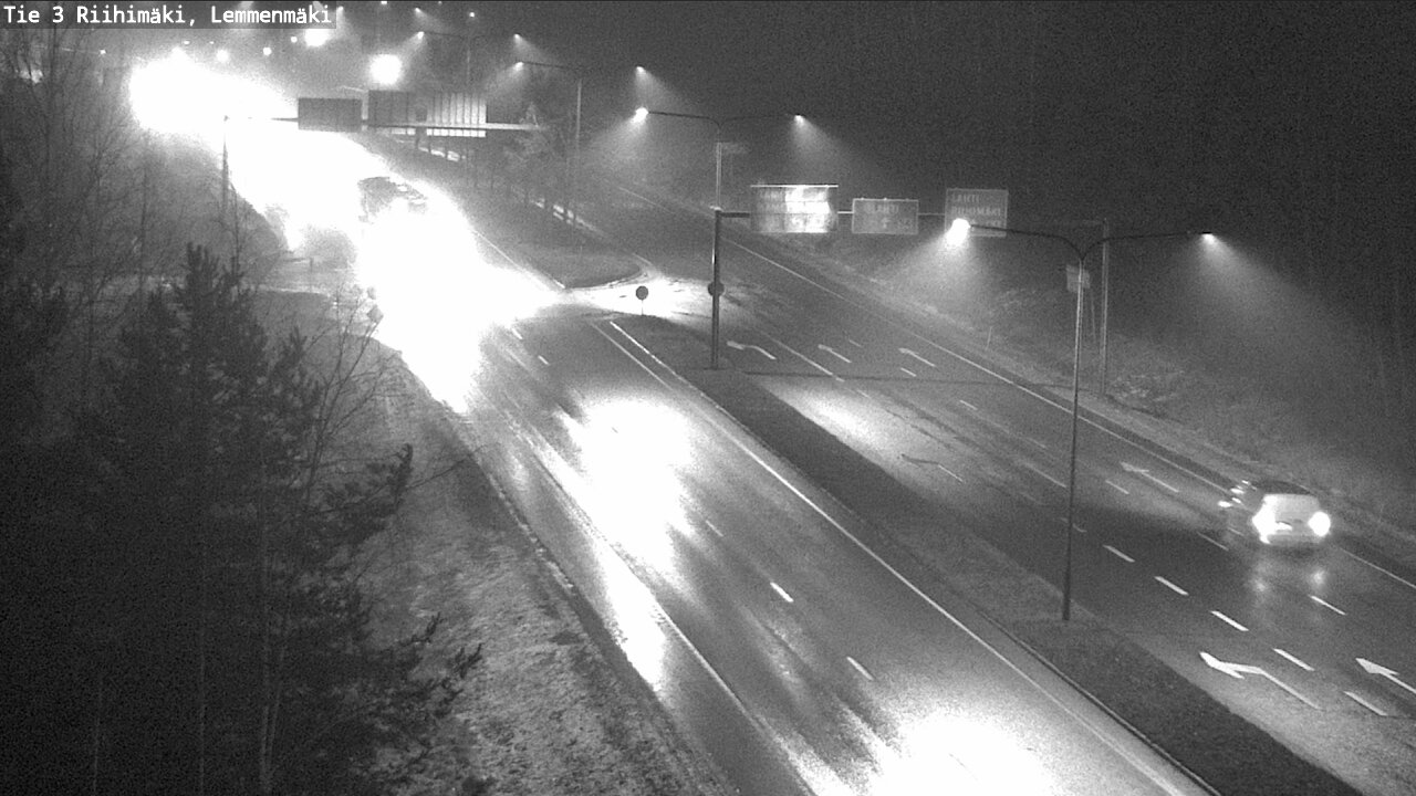 Weather Camera Image Väg 3 Riihimäki, Lemmenmäki, Riihimäki, Kanta-Häme