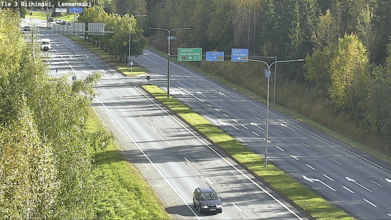 Kelikamerat Kuva Tie 3 Riihimäki, Lemmenmäki, Riihimäki, Kanta-Häme